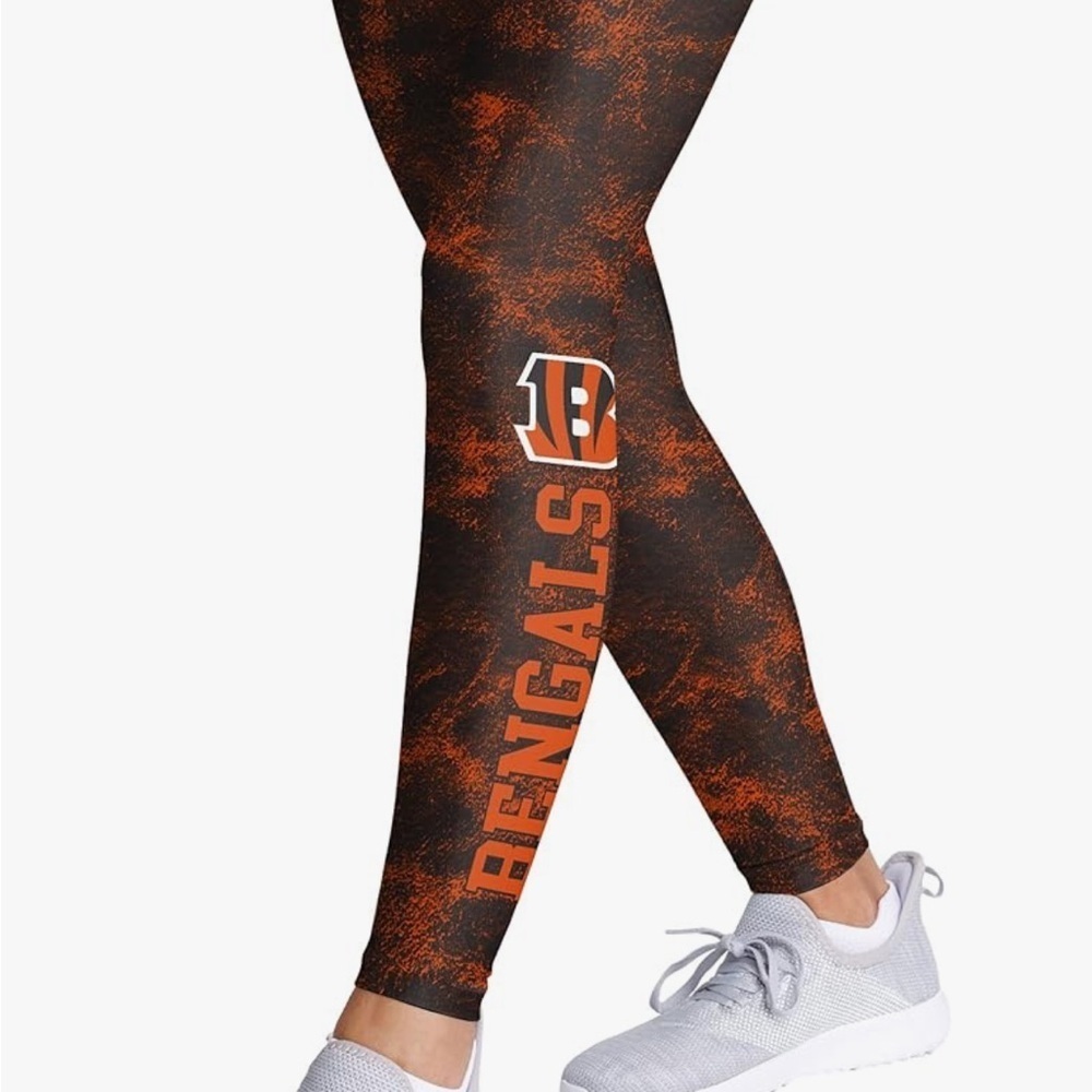 Cincinnati Bengals FOCO NFL Womens NFL Ladies Team Cloud Leggings NEW XL Large